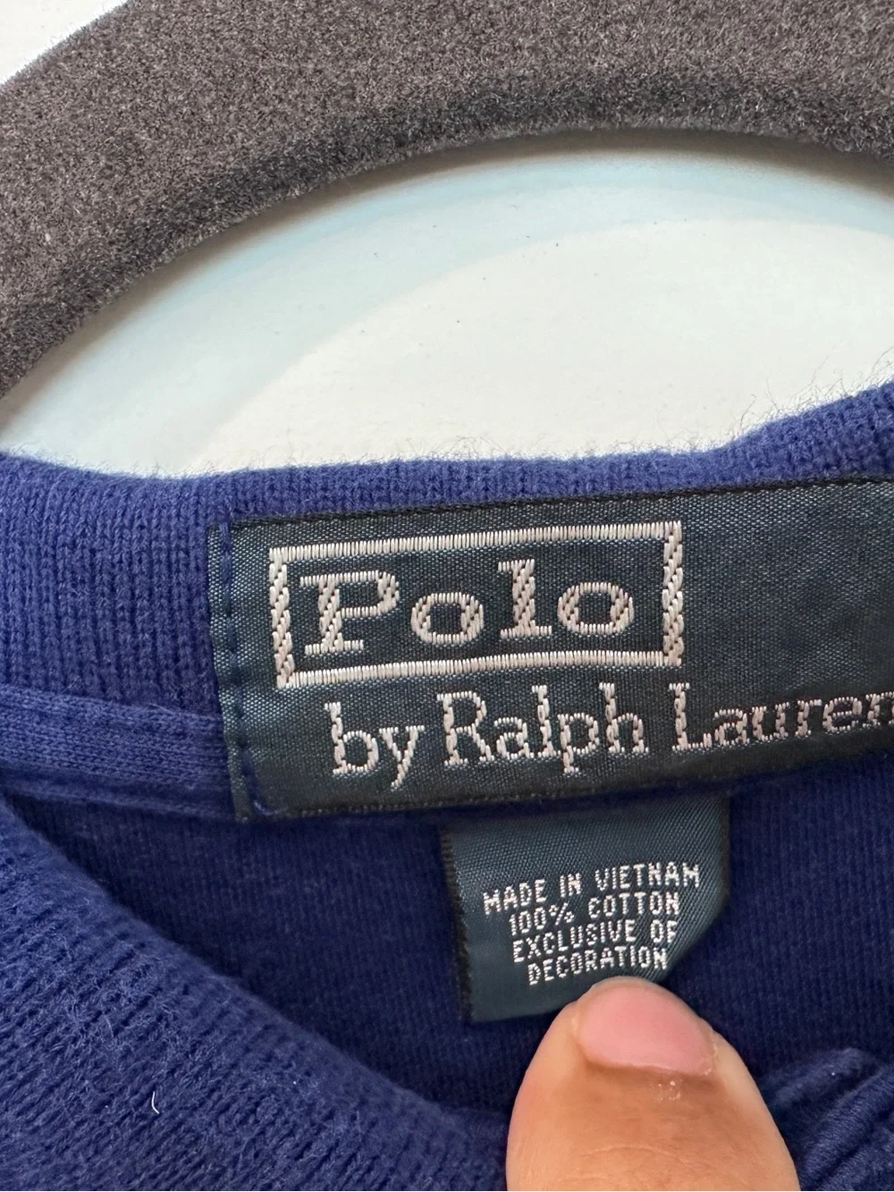 Polo Ralph Lauren Men's Large Shirt Short-sleeve Button-up Classic Fit Blue